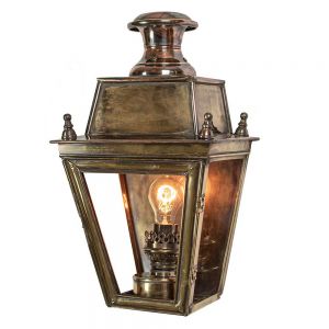 Balmoral Large Solid Brass Exterior Wall Lantern 