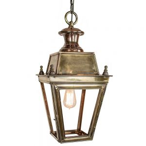Balmoral Solid Brass Outdoor Hanging Lantern 