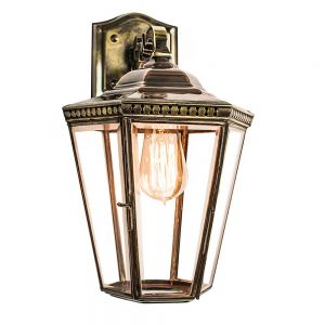 Chelsea Solid Brass Exterior Hanging Wall Lantern