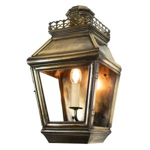 Chateau Solid Brass 1 Light Exterior Passage Lamp