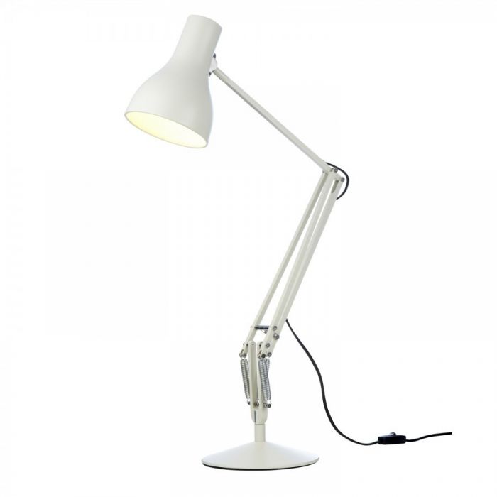 Anglepoise Type75 Alpine White Desk Lamp 32505 From Richard